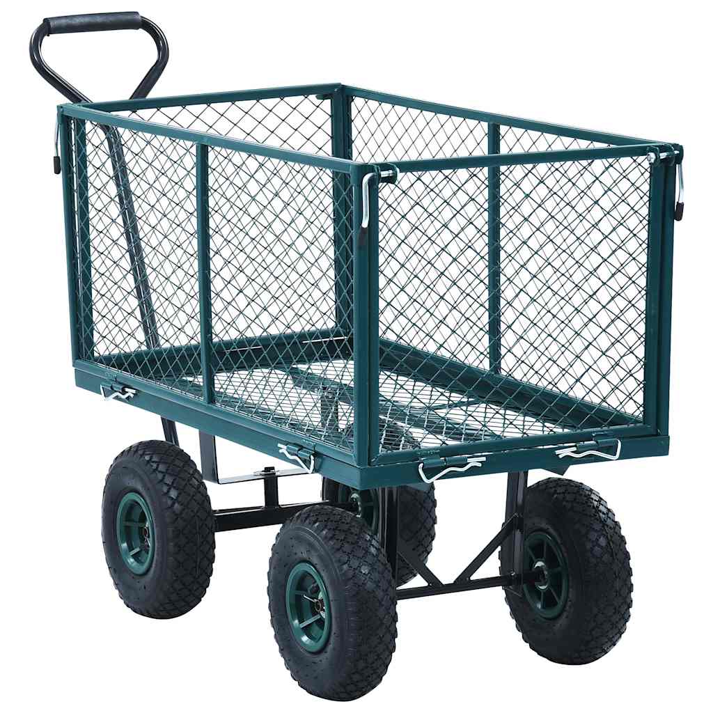 zöld kerti kézikocsi 350 kg