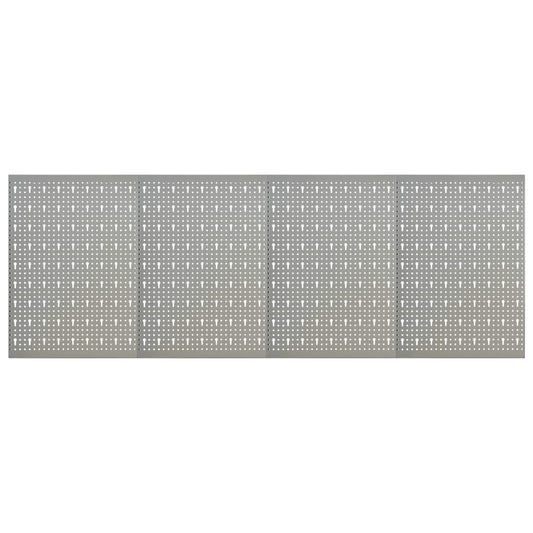 4 db falra szerelhető acél rögzítőtábla 40 x 58 cm