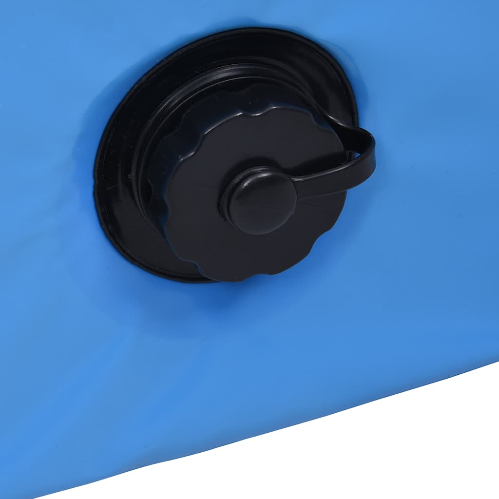 összehajtható kék PVC kutyamedence 80 x 20 cm
