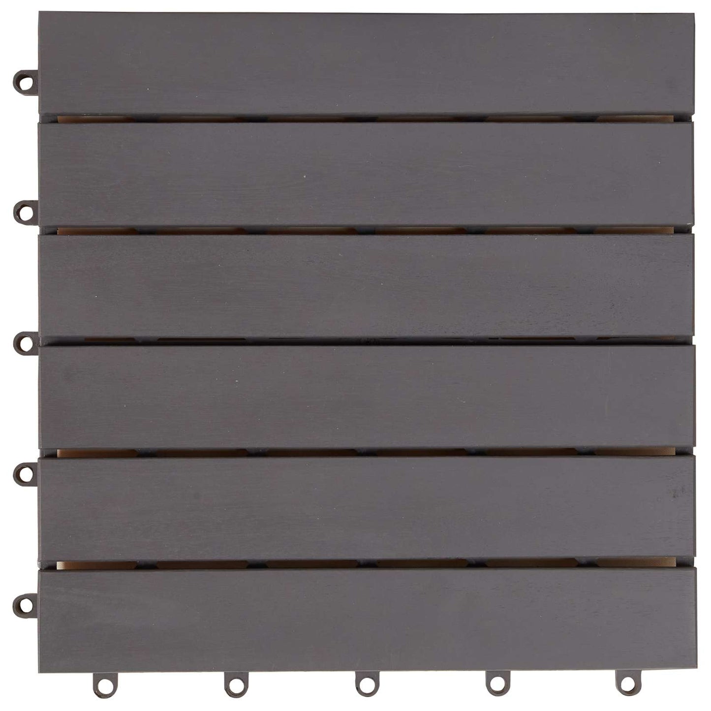 Faszegély járólap 10 pcs Szürke 30 x 30 cm Akácfa