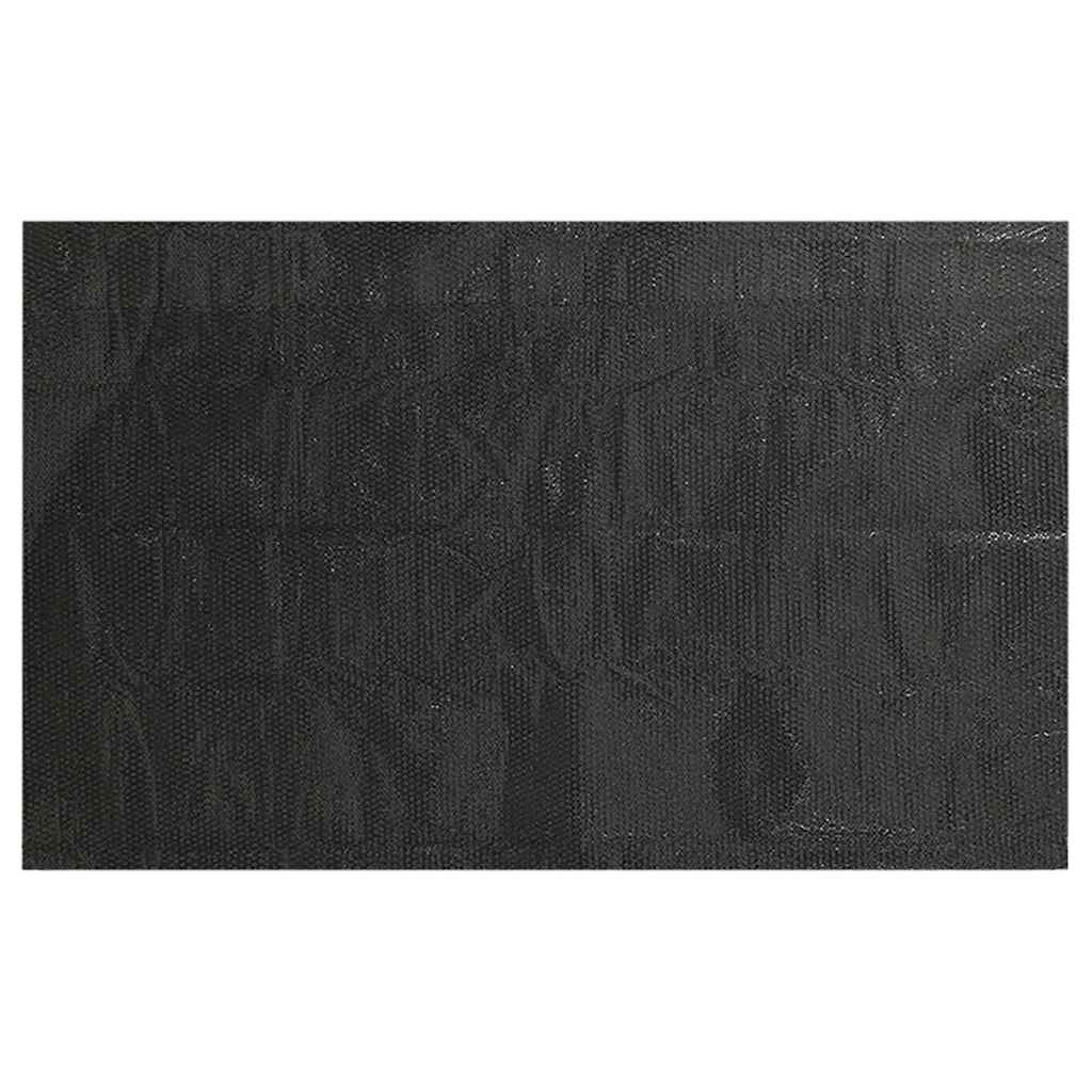 fekete polietilén medencetakaró 450 x 220 cm