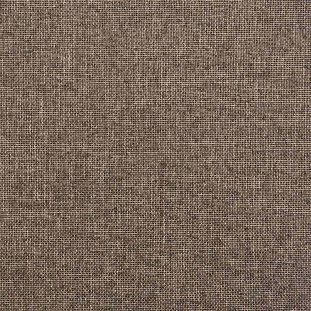 tópszínű szövet ágykeret hidraulikus tárolóval 160 x 200 cm
