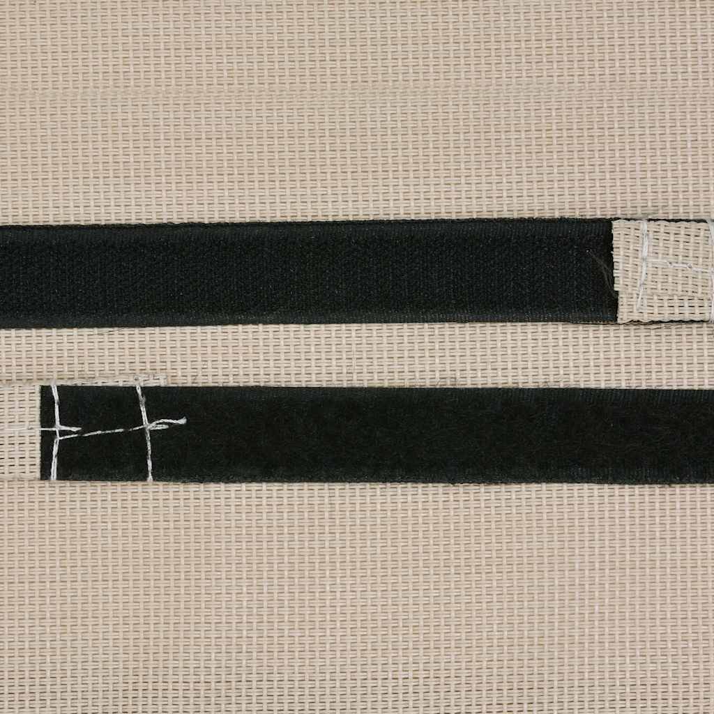 krémszínű textilén napozóágy-fejtámla 40 x 7,5 x 15 cm