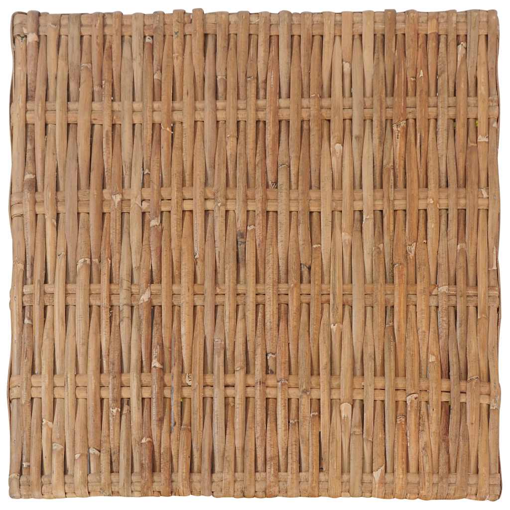 természetes rattan lábtartó párnával