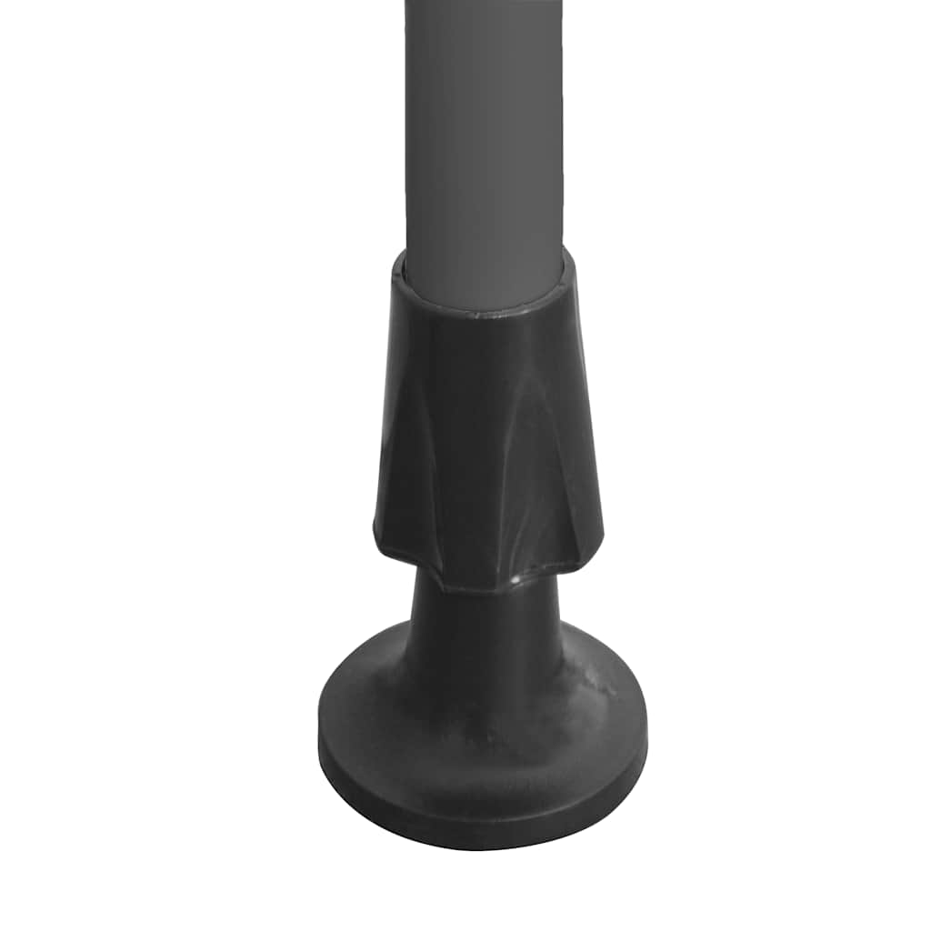 narancssárga-barna kézzel feltekerhető LED-es napellenző 350 cm