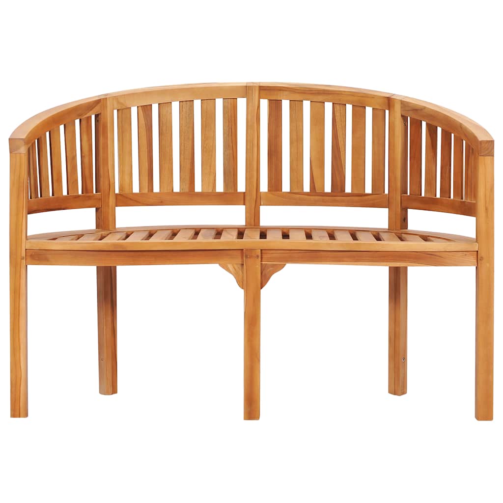 tömör tíkfa banán alakú pad 120 cm