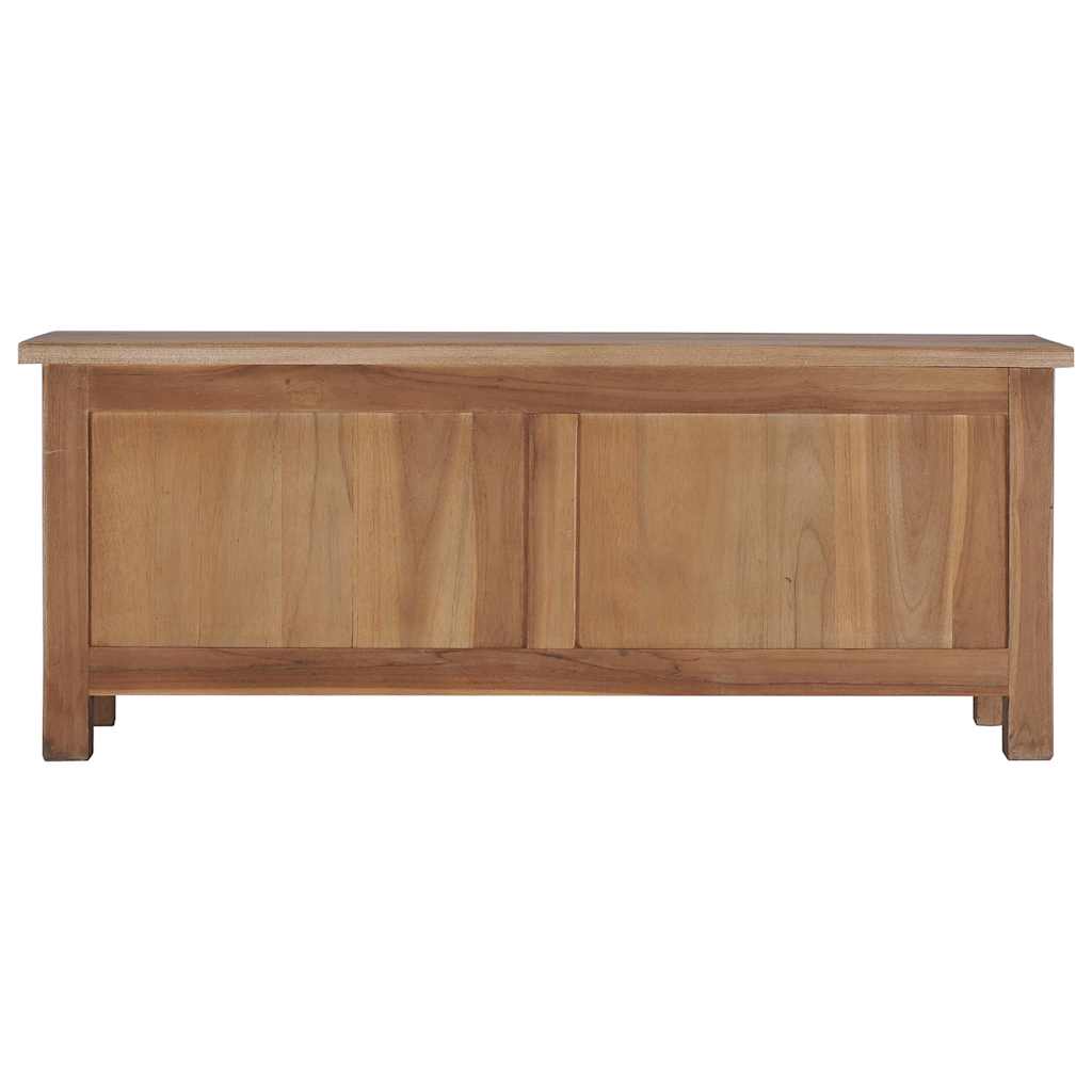 tömör tíkfa TV-szekrény 90 x 30 x 35 cm
