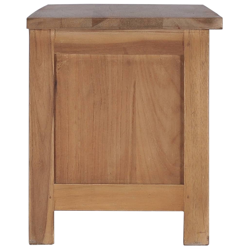 tömör tíkfa TV-szekrény 90 x 30 x 35 cm