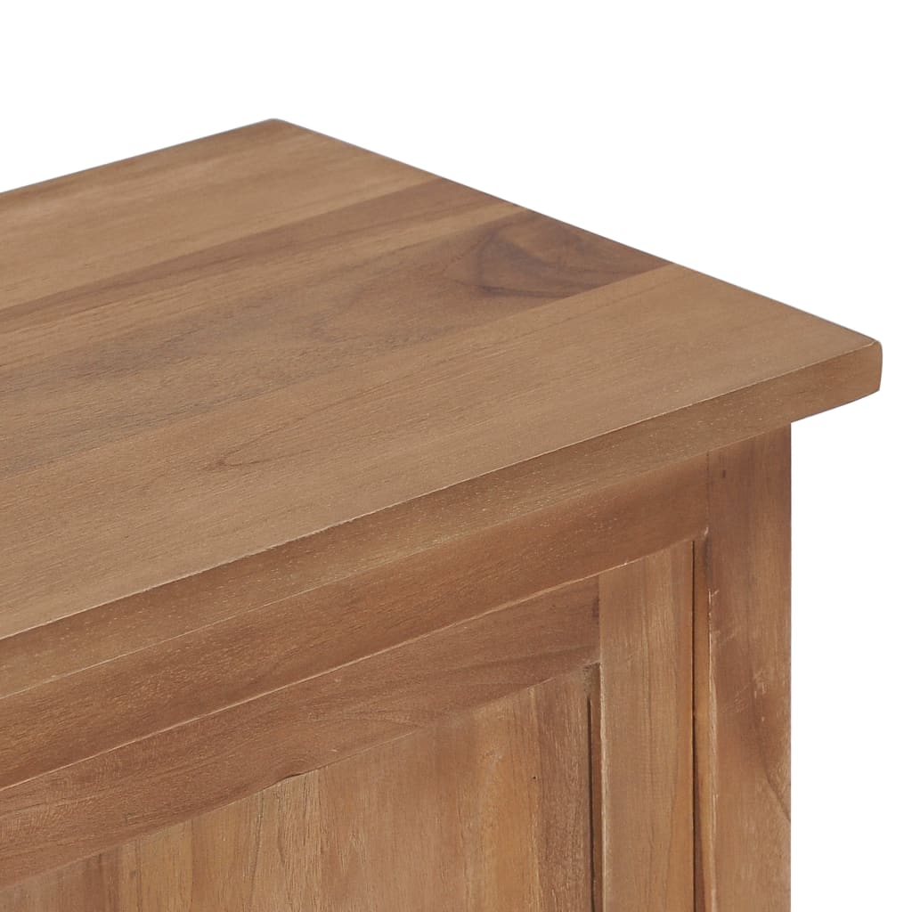 tömör tíkfa TV-szekrény 90 x 30 x 35 cm