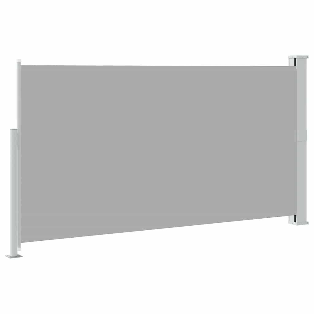 szürke kihúzható oldalsó teraszi napellenző 170 x 300 cm