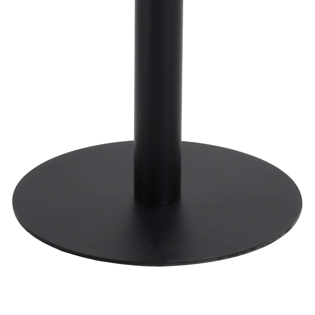 sötétbarna MDF bisztróasztal 80 x 80 cm