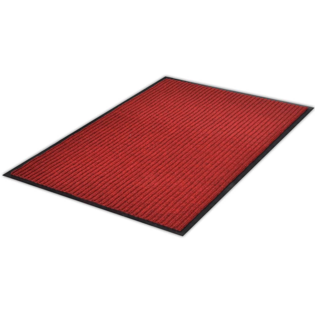 piros PVC lábtörlő 117x220 cm