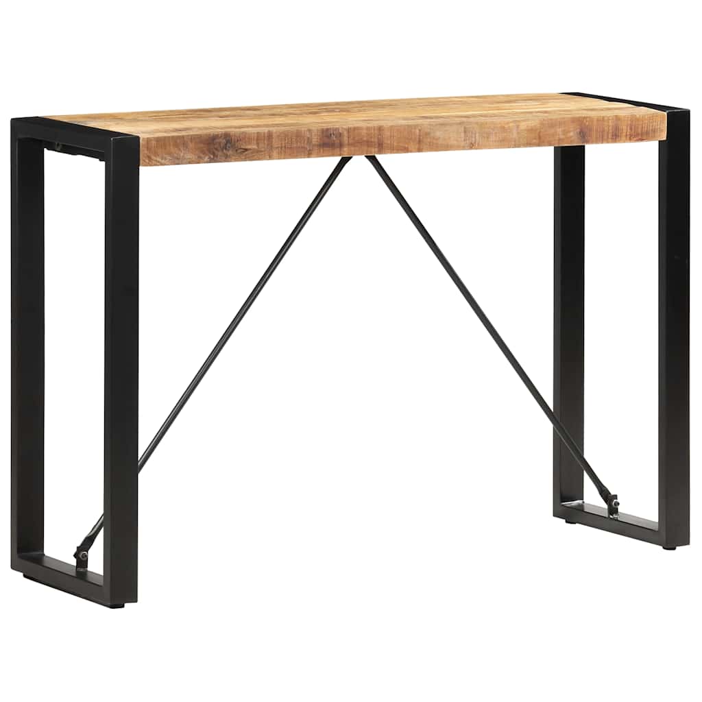 tömör mangófa tálalóasztal 110 x 35 x 76 cm