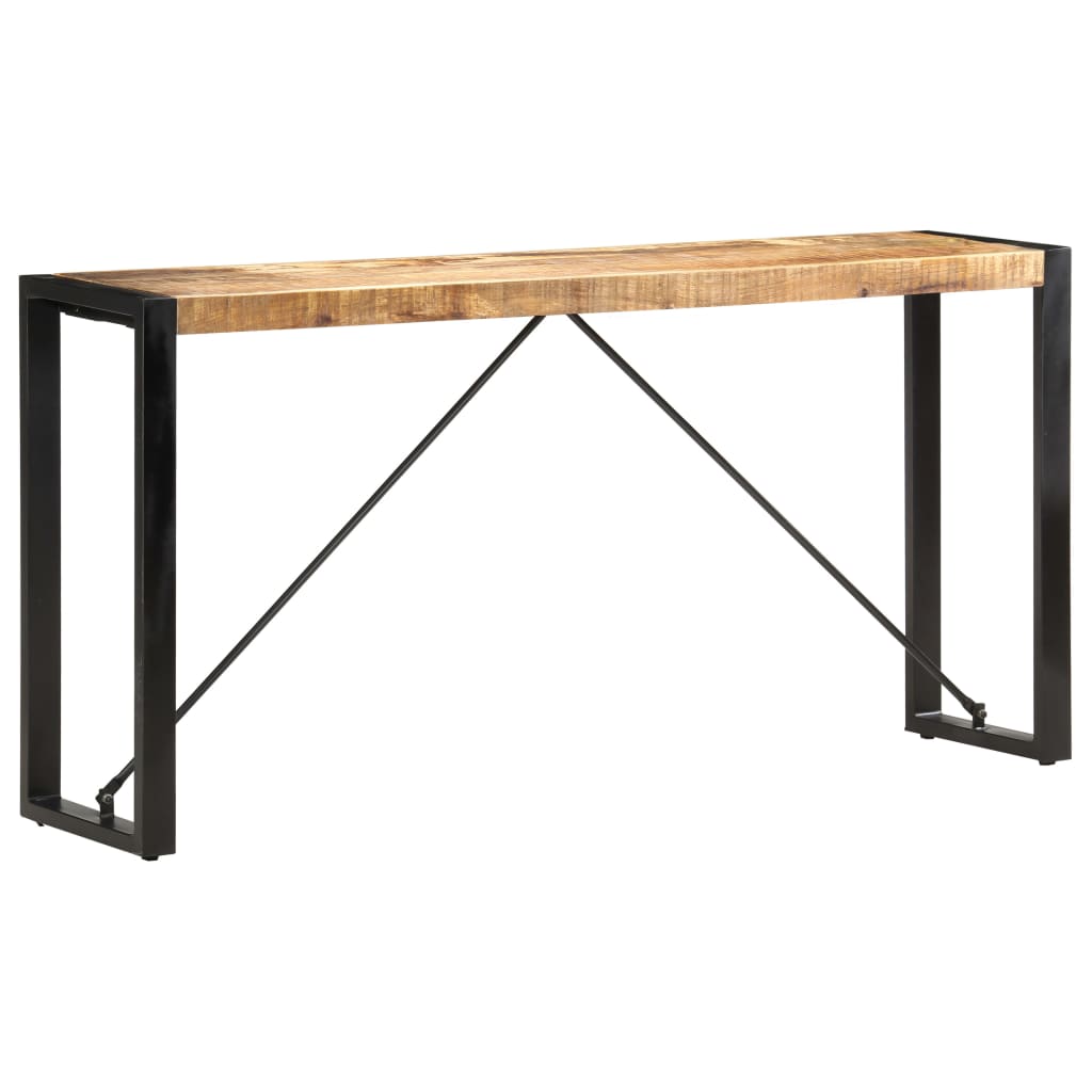 tömör mangófa tálalóasztal 150 x 35 x 76 cm