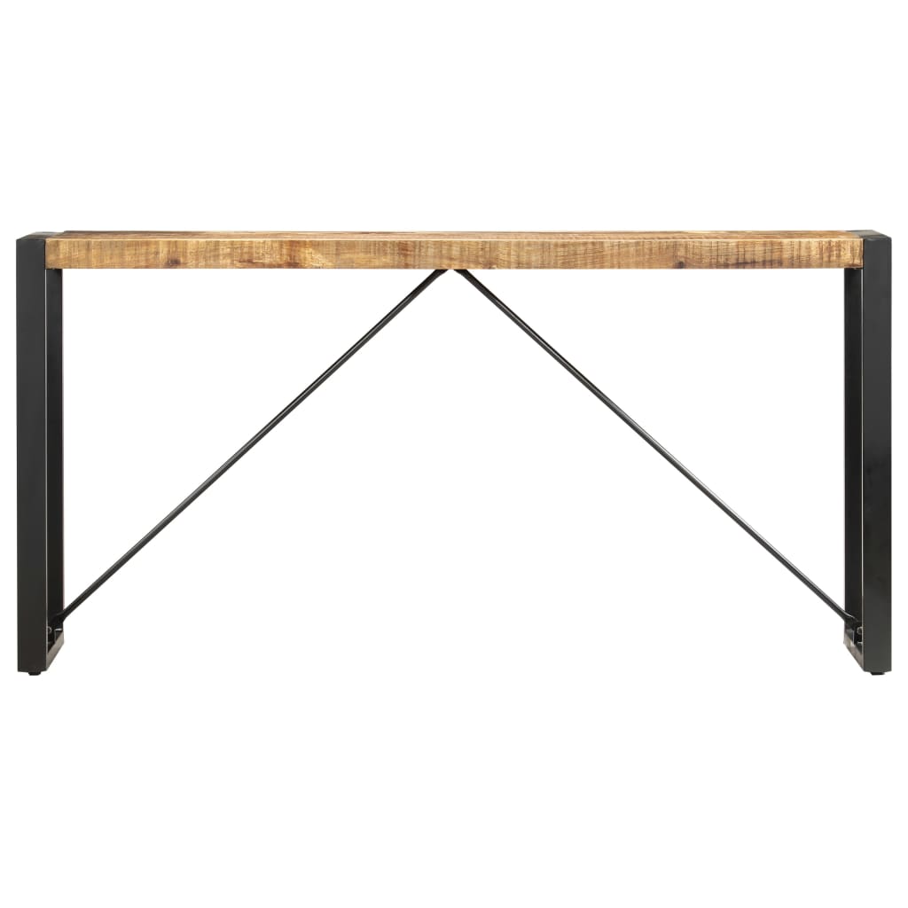 tömör mangófa tálalóasztal 150 x 35 x 76 cm