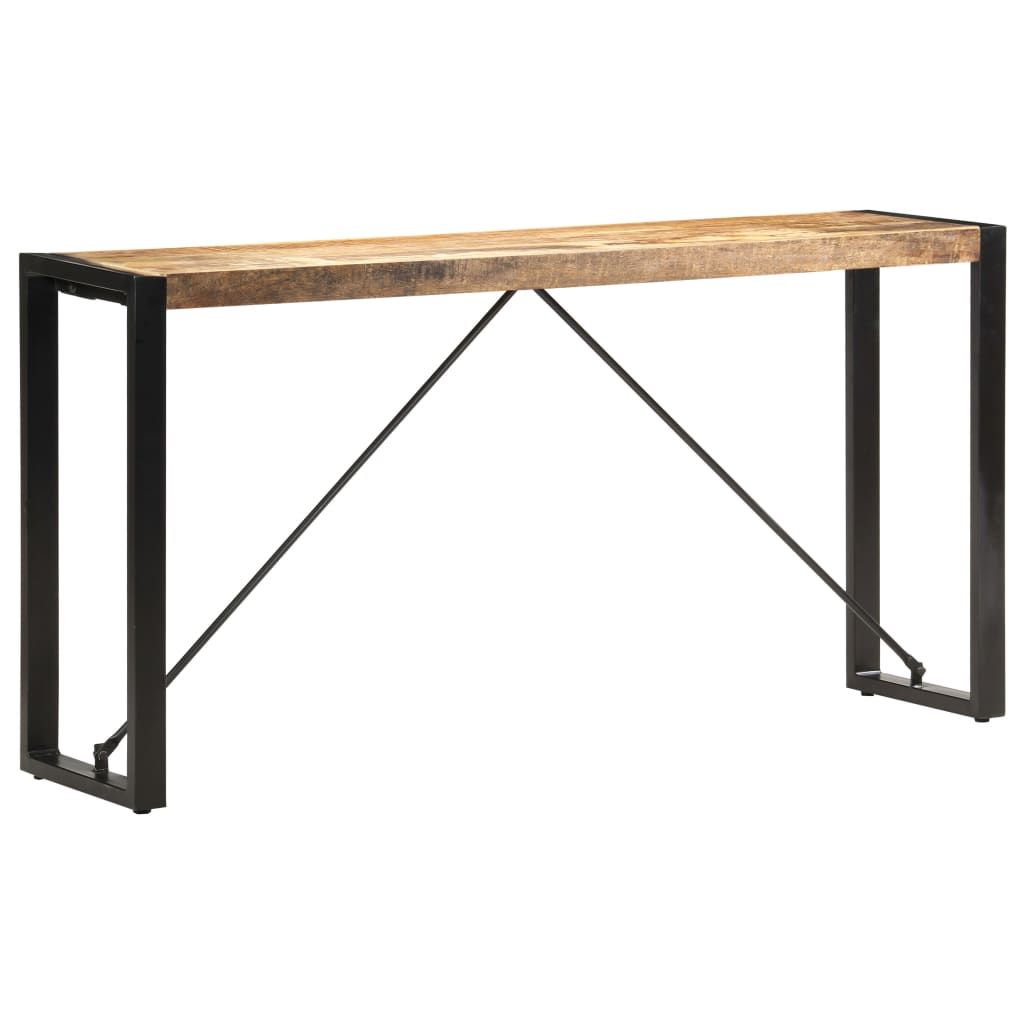tömör mangófa tálalóasztal 150 x 35 x 76 cm