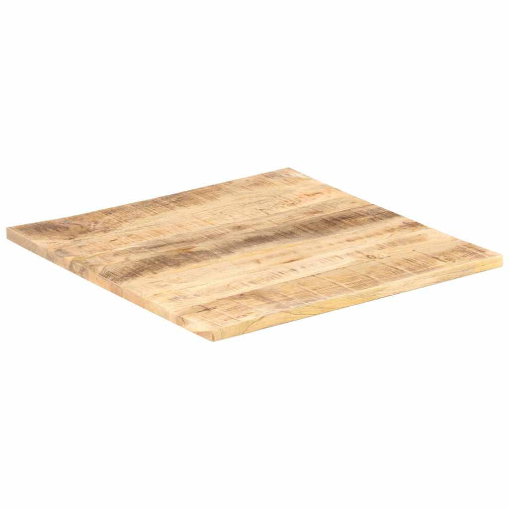 tömör mangófa asztallap 25-27 mm 60 x 60 cm