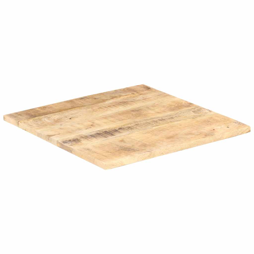 tömör mangófa asztallap 25-27 mm 60 x 60 cm