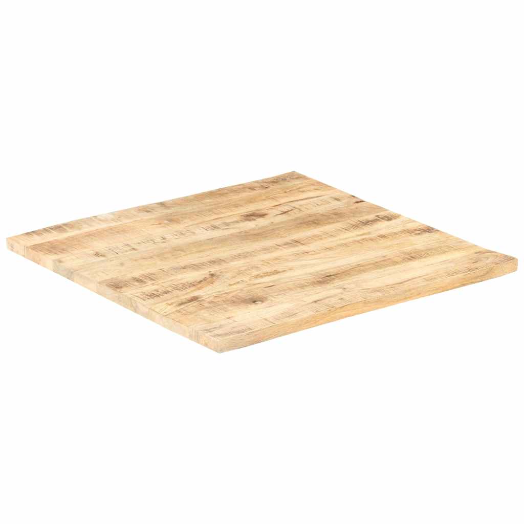 tömör mangófa asztallap 25-27 mm 60 x 60 cm