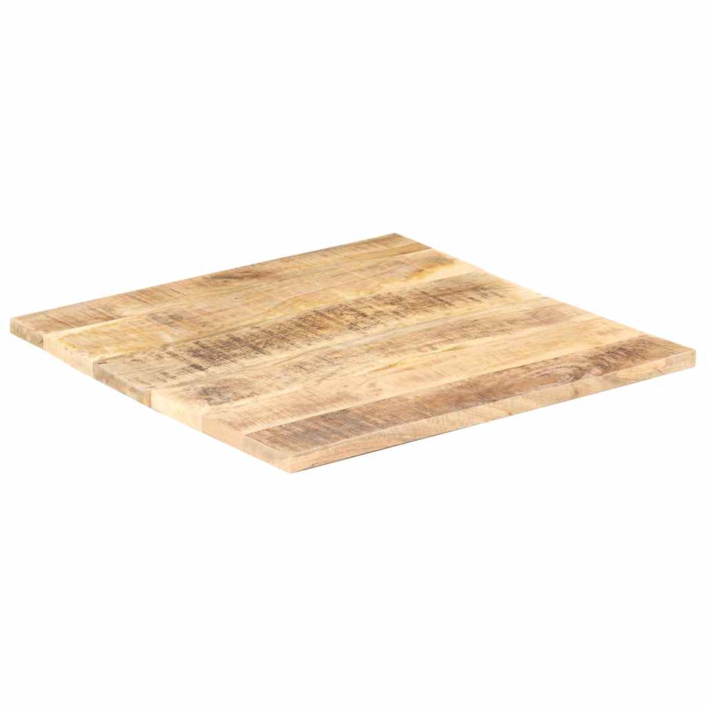 tömör mangófa asztallap 25-27 mm 60 x 60 cm