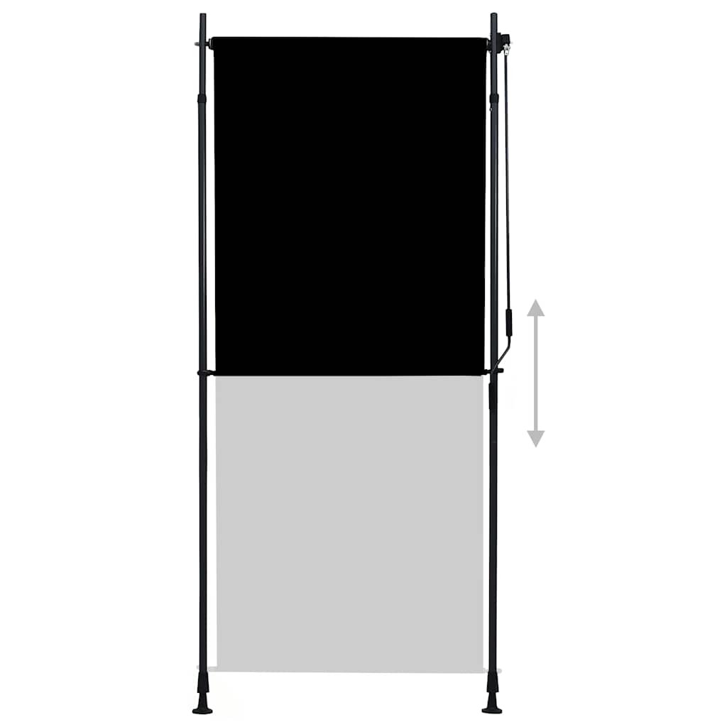 antracitszürke kültéri roló 100 x 270 cm