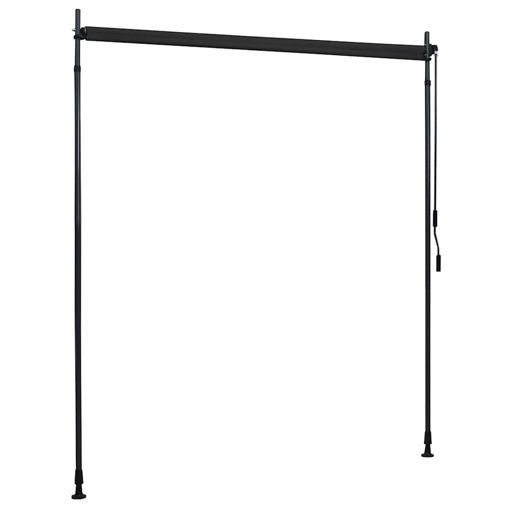 antracitszürke kültéri sötétítő roló 200 x 270 cm