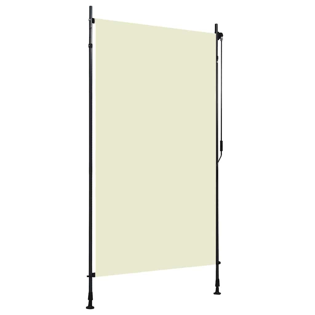 krémszínű kültéri roló 120 x 270 cm