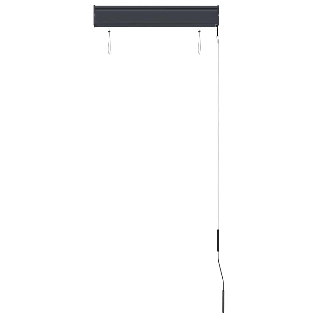 antracitszürke kültéri roló 60 x 250 cm