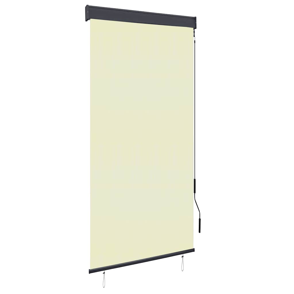 krémszínű kültéri roló 100 x 250 cm