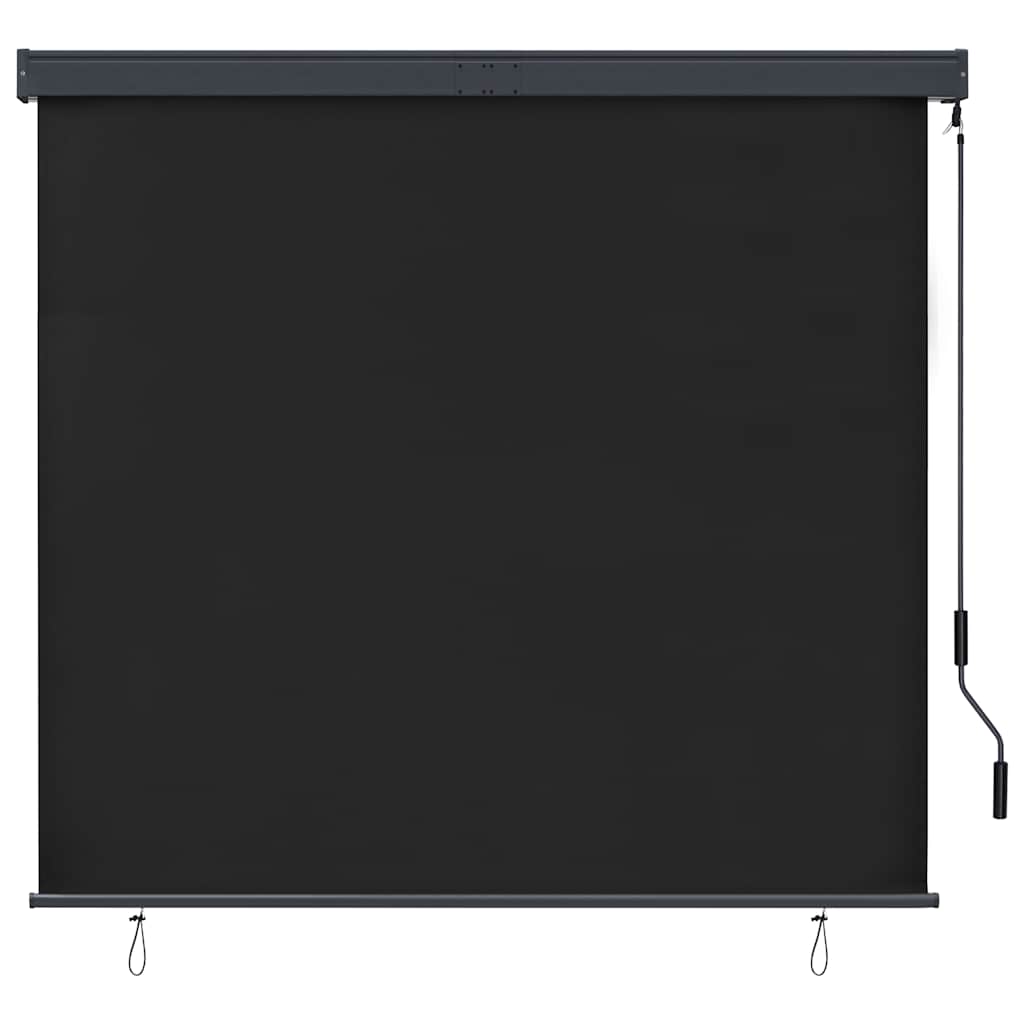 antracitszürke kültéri roló 160 x 250 cm