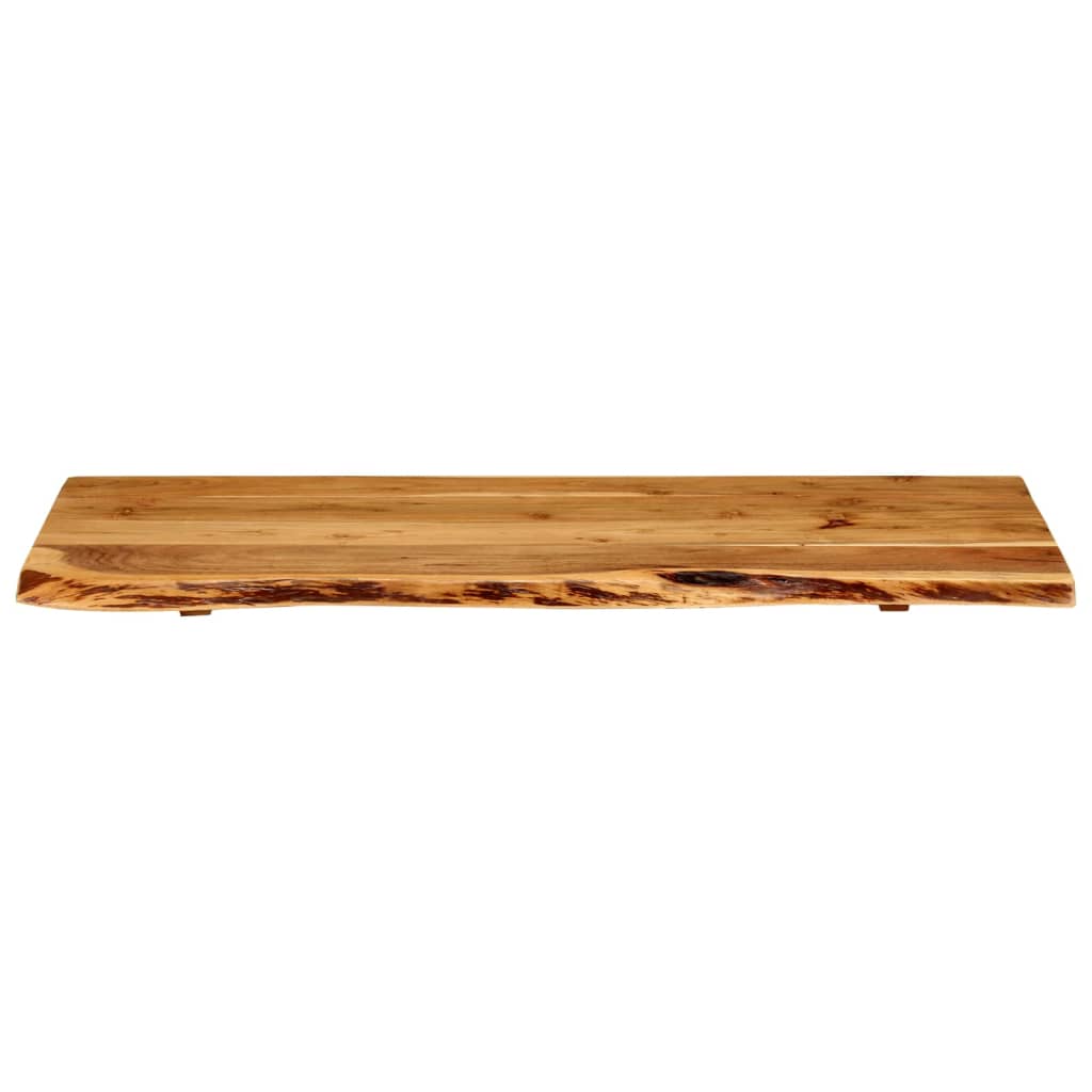 tömör akácfa fürdőszoba piperepolc 100x52x2,5 cm