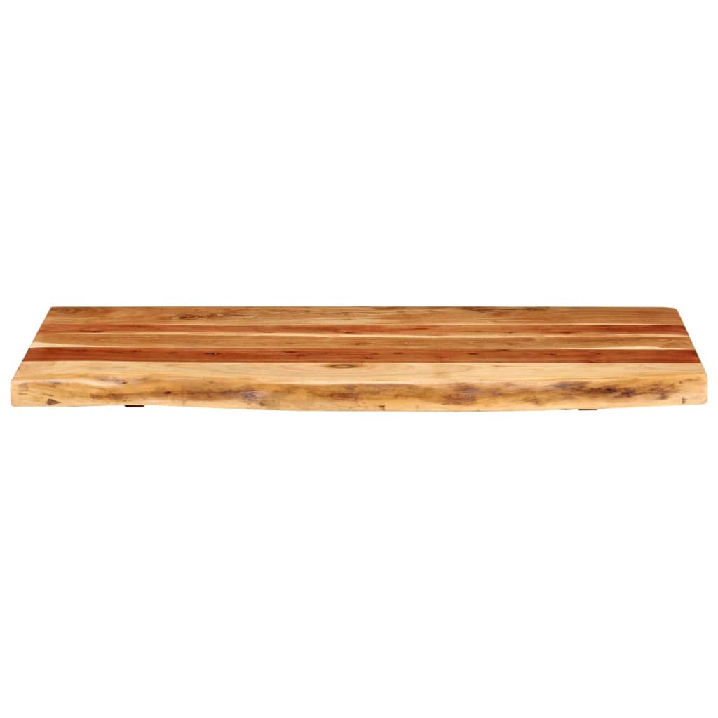 tömör akácfa fürdőszoba piperepolc 100x52x3,8 cm