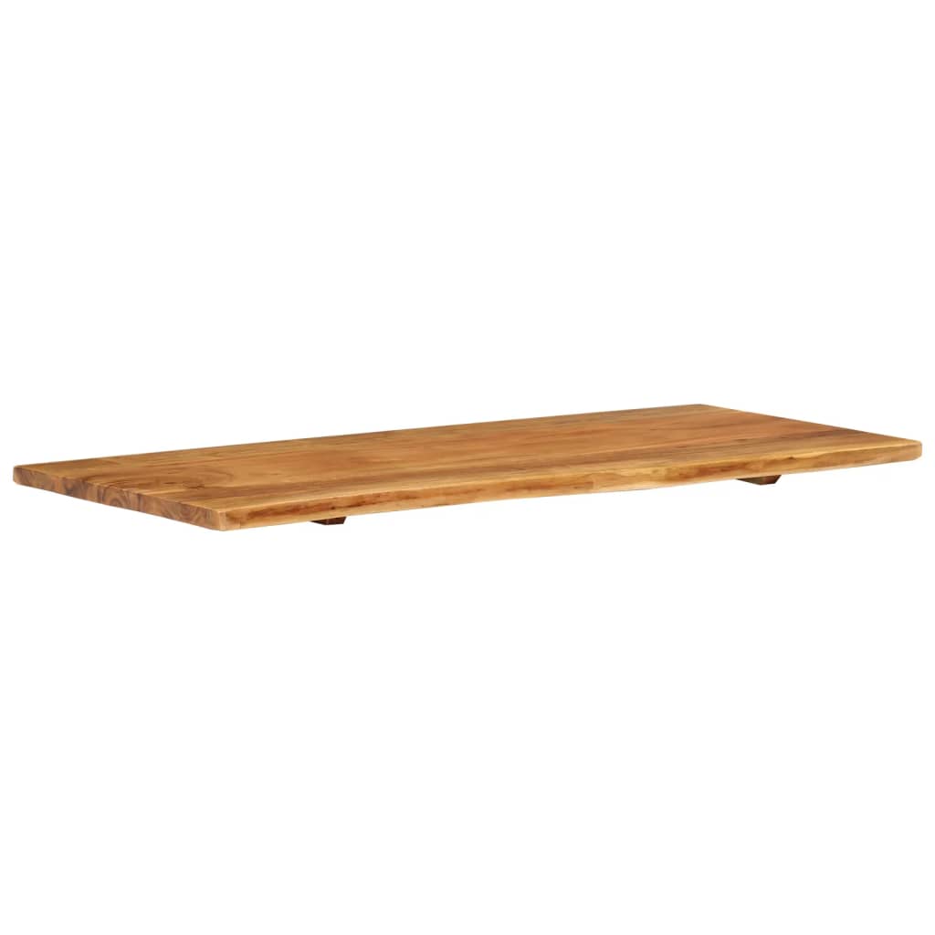 tömör akácfa fürdőszoba piperepolc 114x52x2,5 cm
