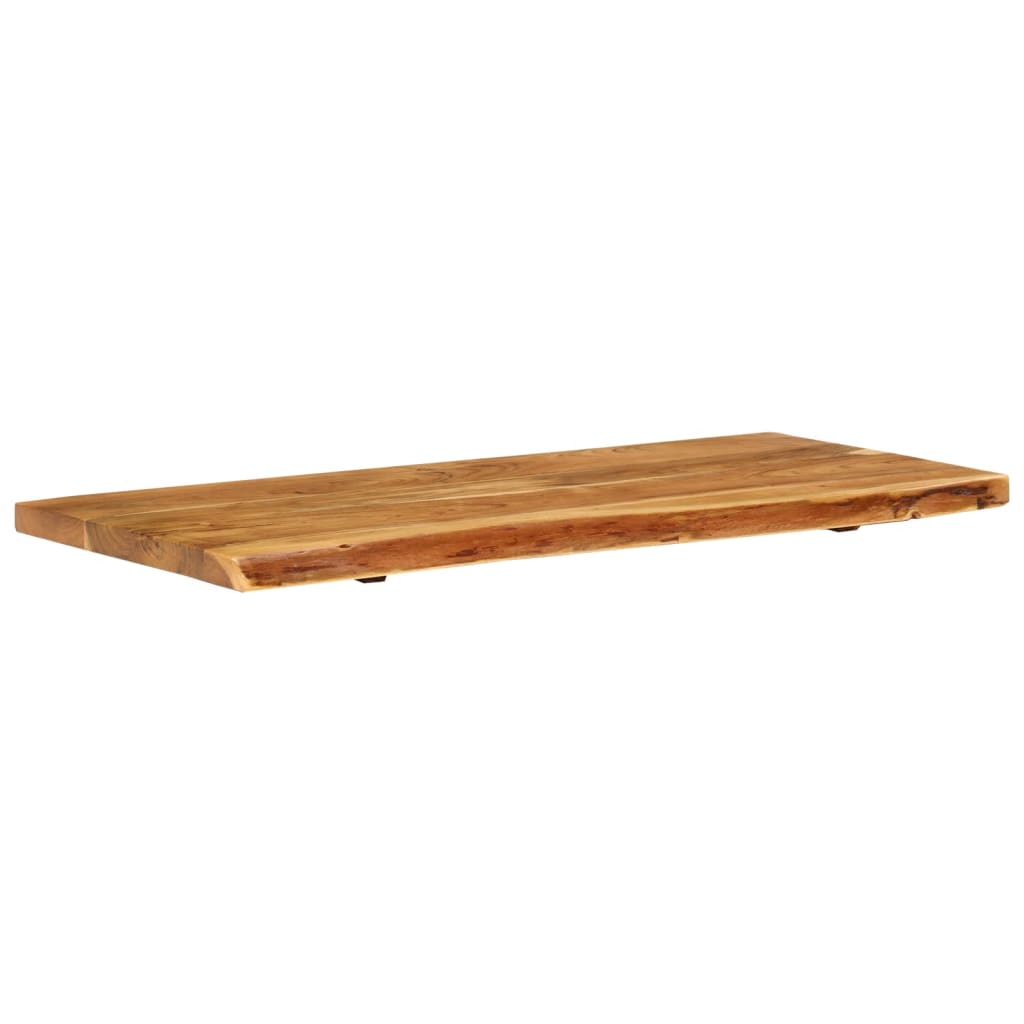 tömör akácfa fürdőszoba piperepolc 114x52x4 cm