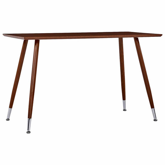 barna MDF étkezőasztal 120 x 60 x 74 cm
