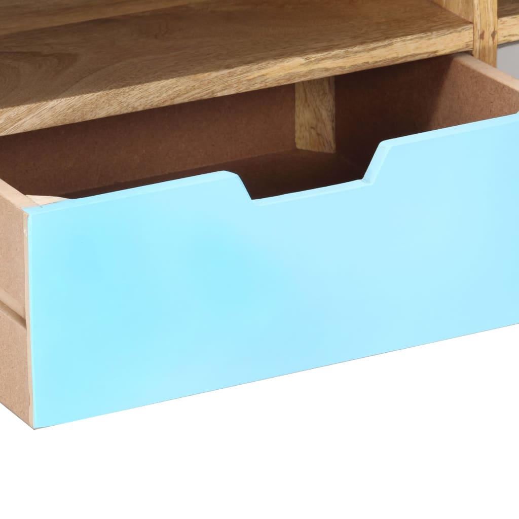 tömör mangófa TV-szekrény 110 x 35 x 48 cm