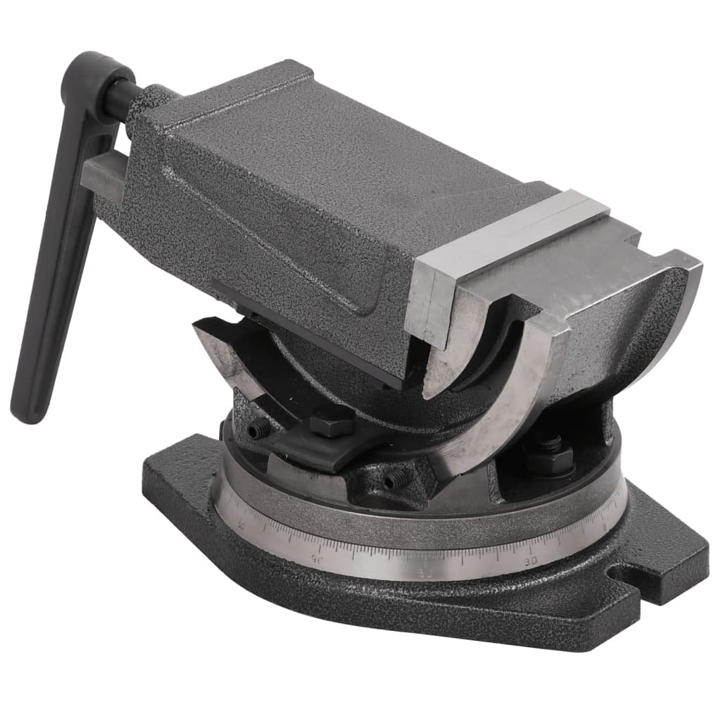 kéttengelyes dönthető satu 100 mm