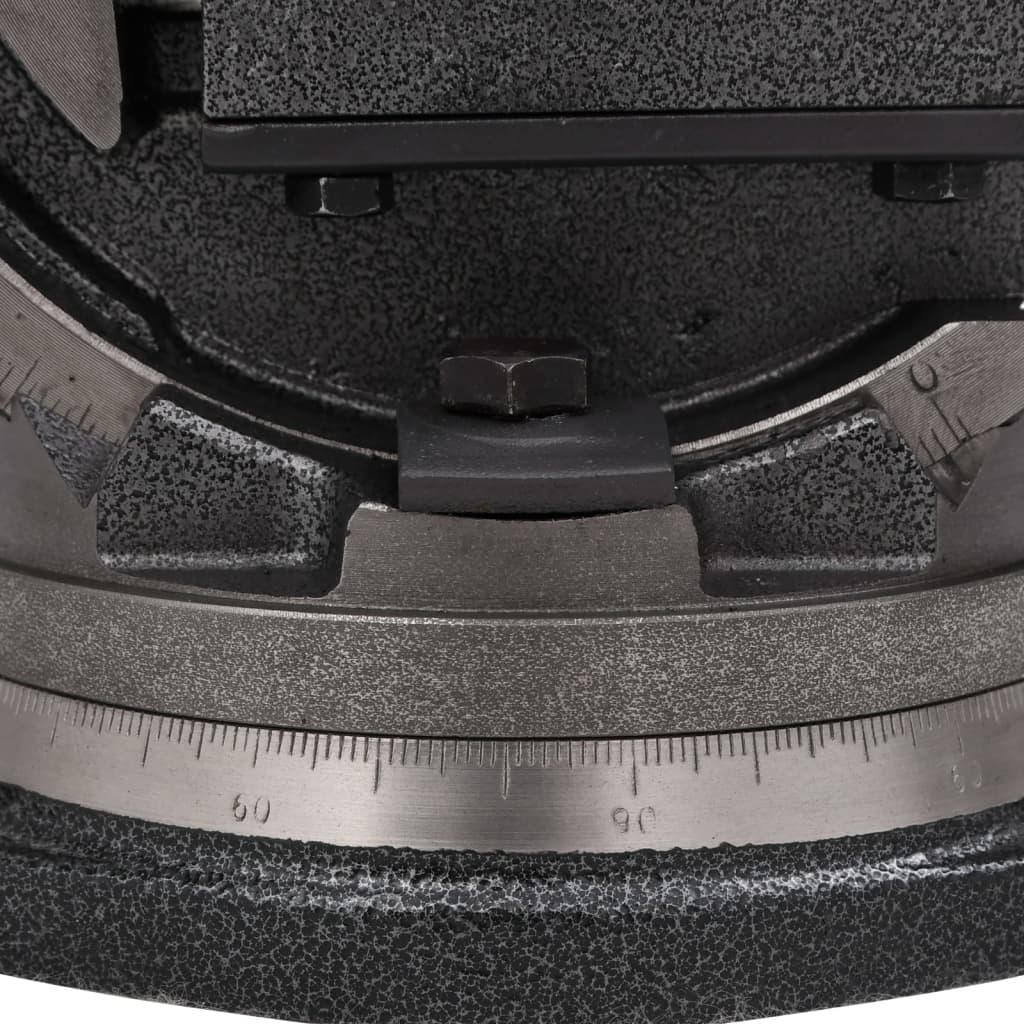 kéttengelyes dönthető satu 100 mm