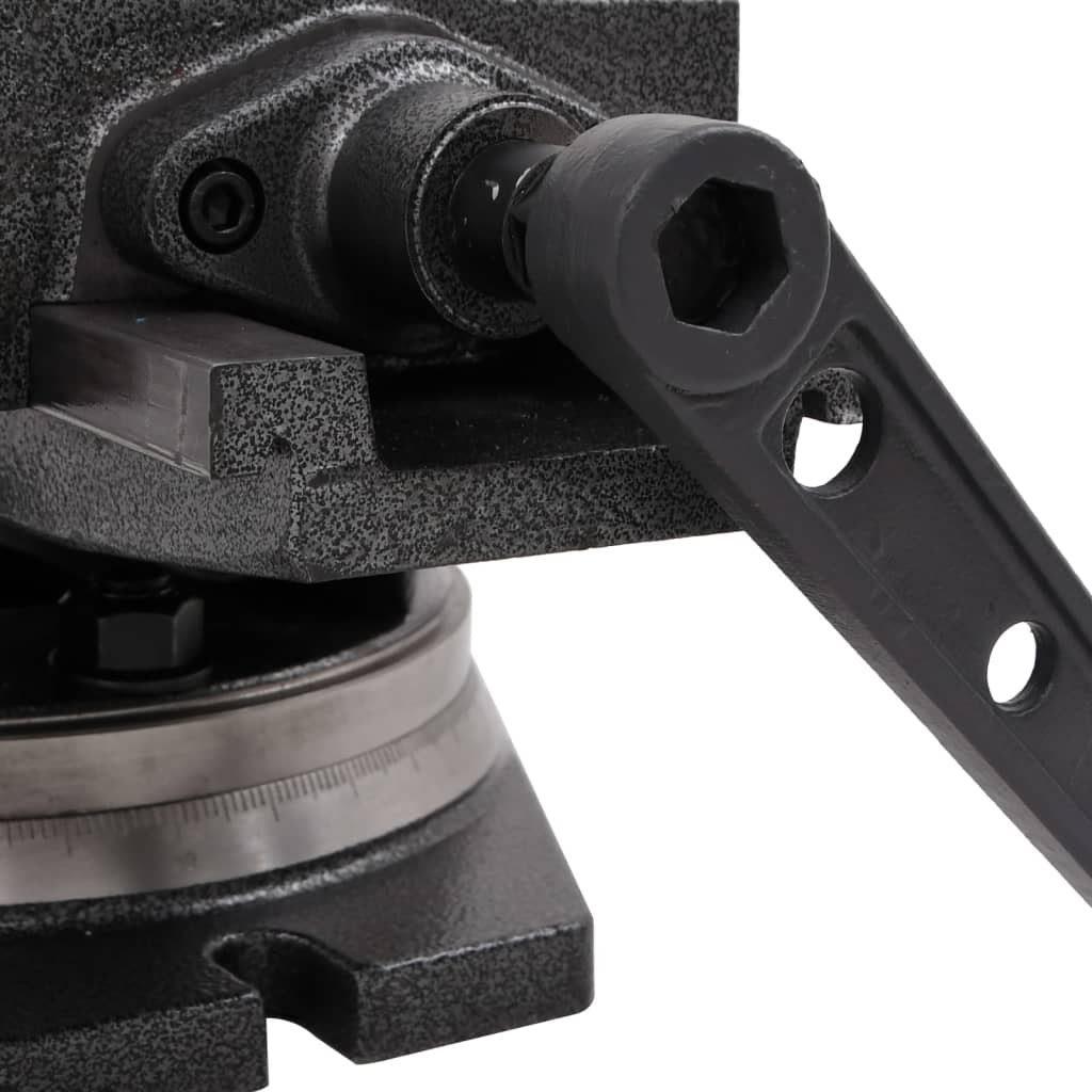 kéttengelyes dönthető satu 160 mm