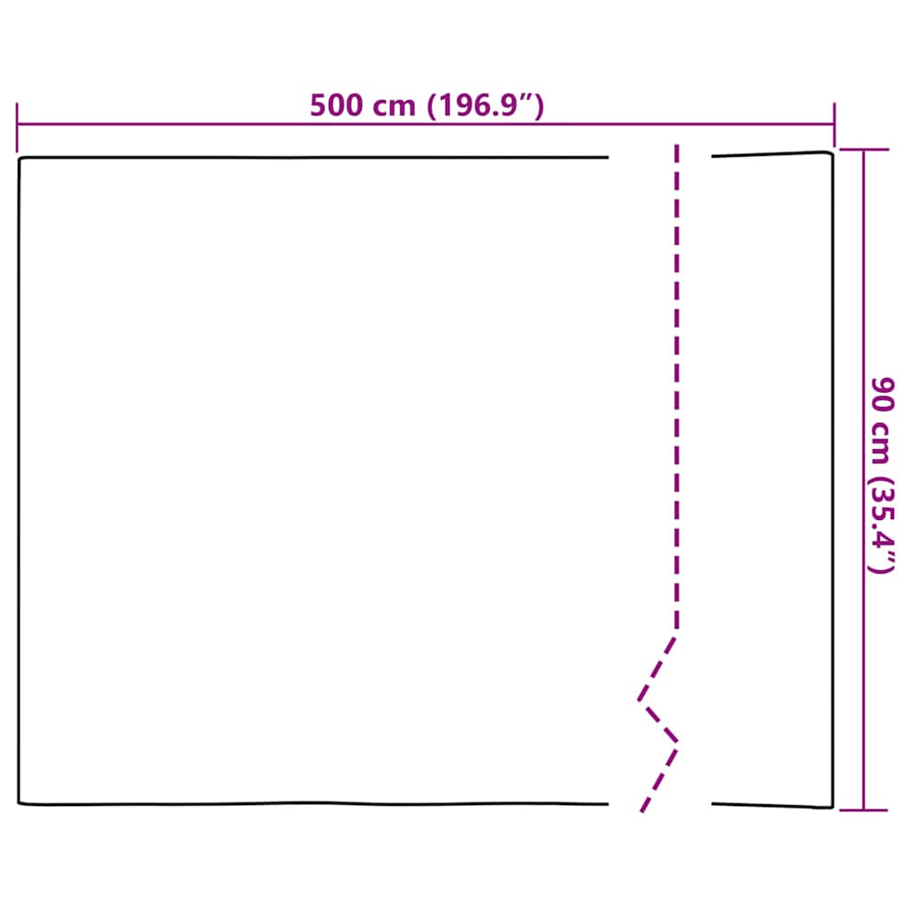 2 db natúr PVC öntapadó bútorfólia 500 x 90 cm