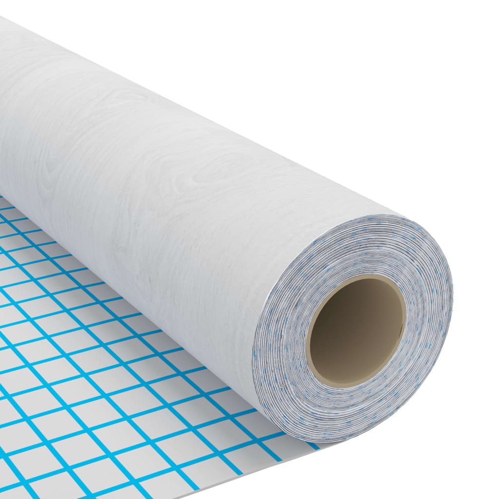 fehér faszínű öntapadó PVC bútorfólia 500 x 90 cm