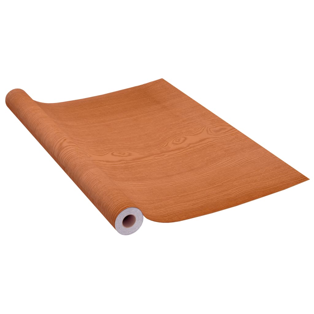 tölgyszínű öntapadó PVC bútorfólia 500 x 90 cm