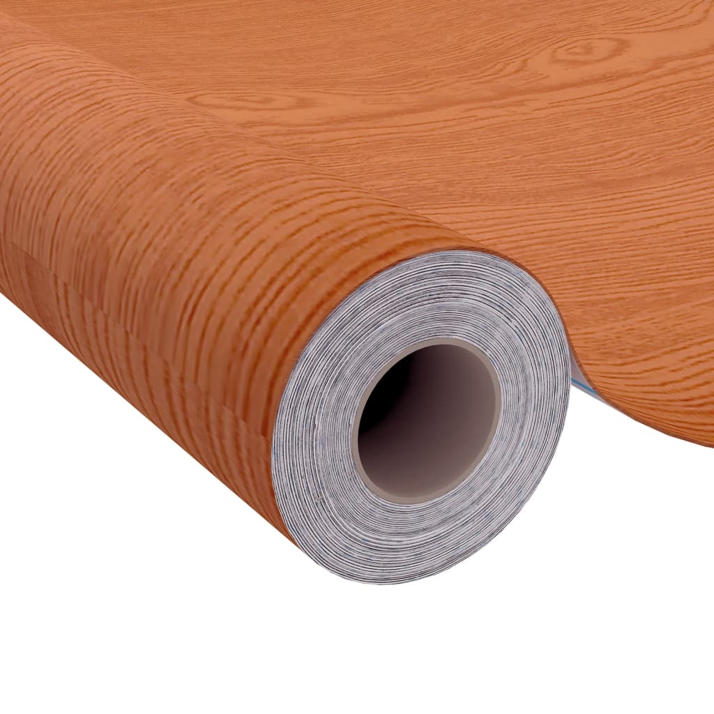 tölgyszínű öntapadó PVC bútorfólia 500 x 90 cm