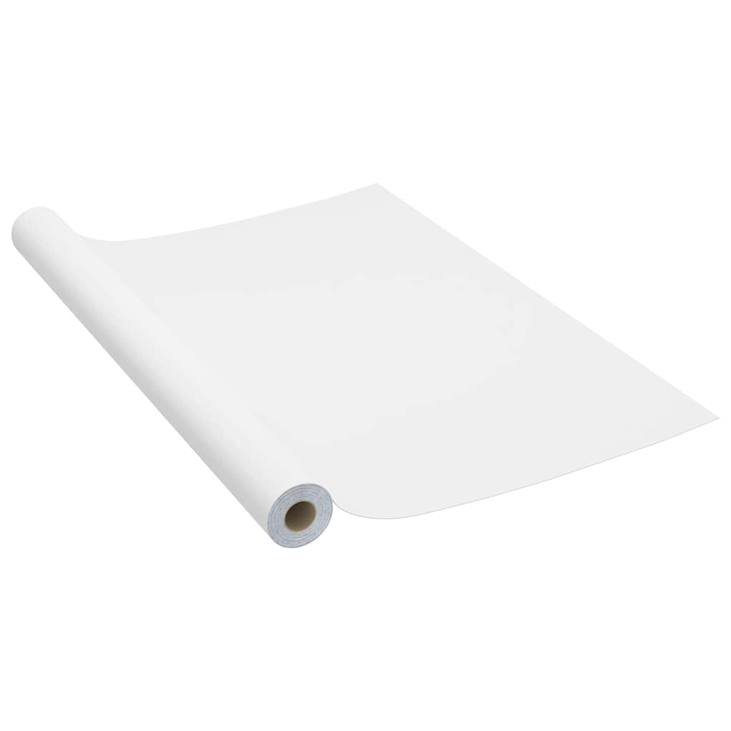 fehér öntapadó PVC bútorfólia 500 x 90 cm