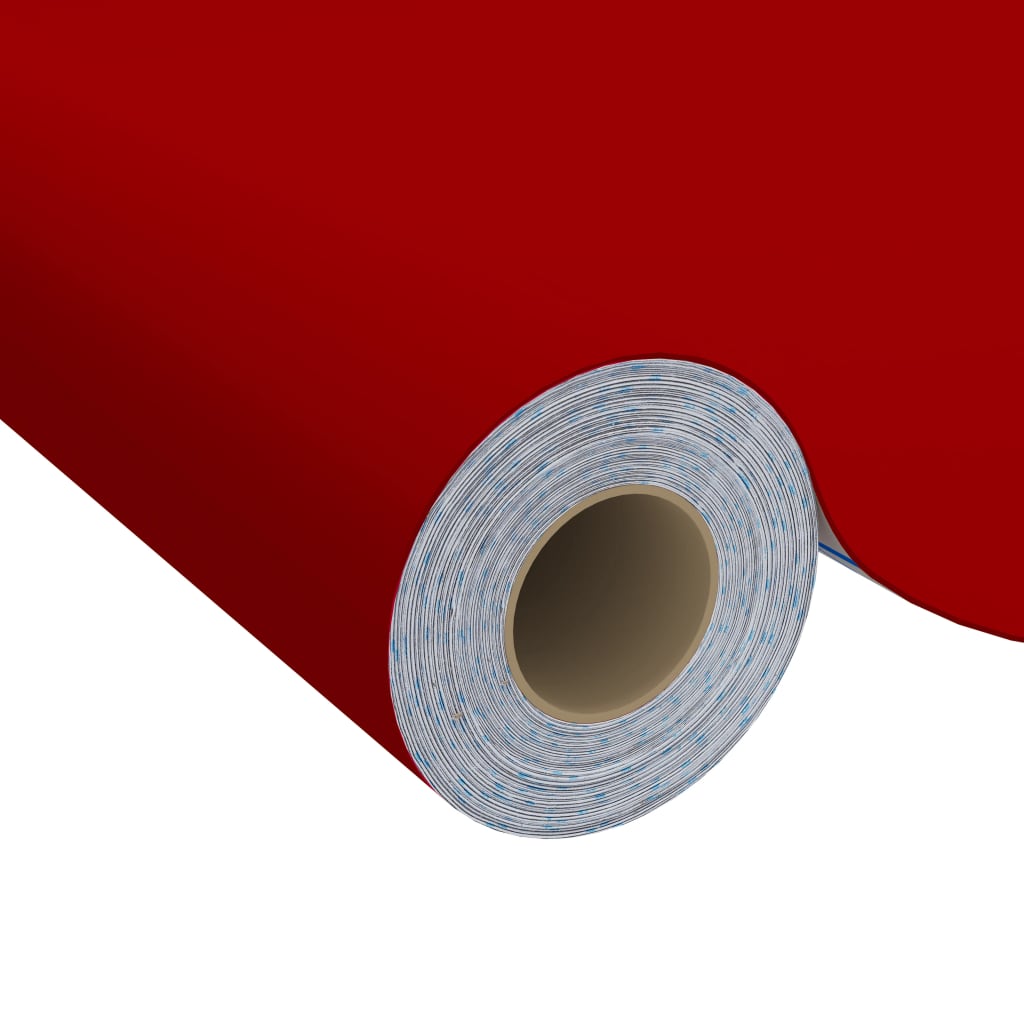 piros öntapadó PVC bútorfólia 500 x 90 cm