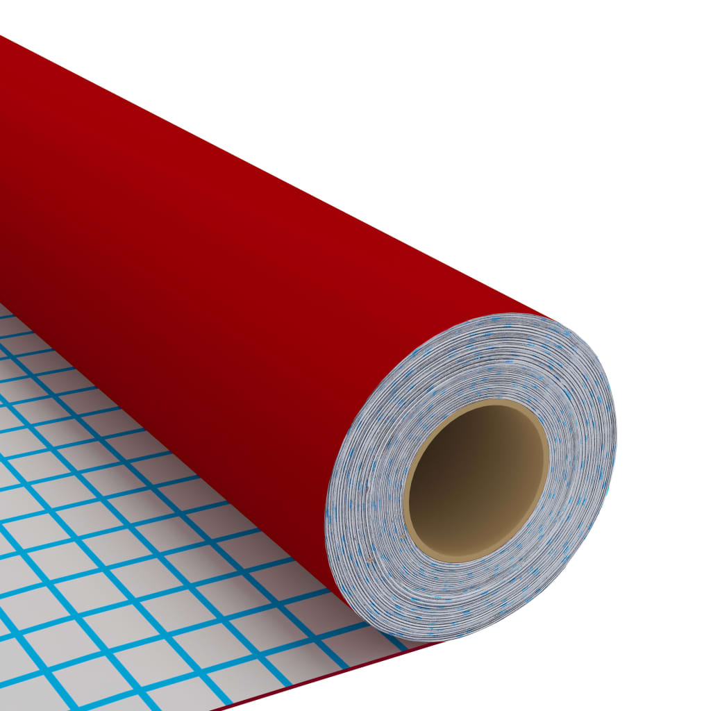 piros öntapadó PVC bútorfólia 500 x 90 cm