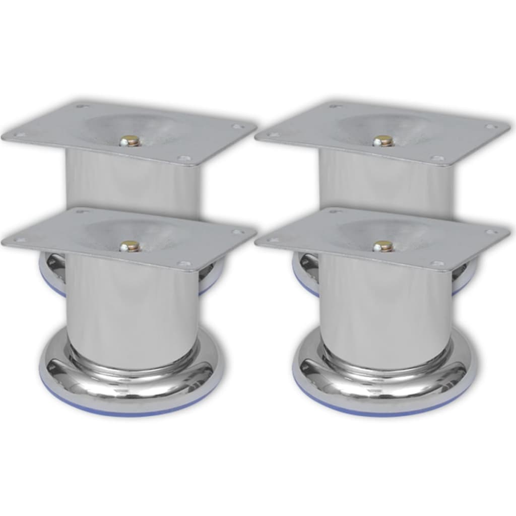 8 db kerek króm kanapéláb 60 mm