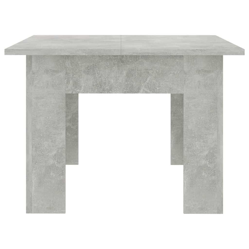 betonszürke szerelt fa dohányzóasztal 100 x 60 x 42 cm
