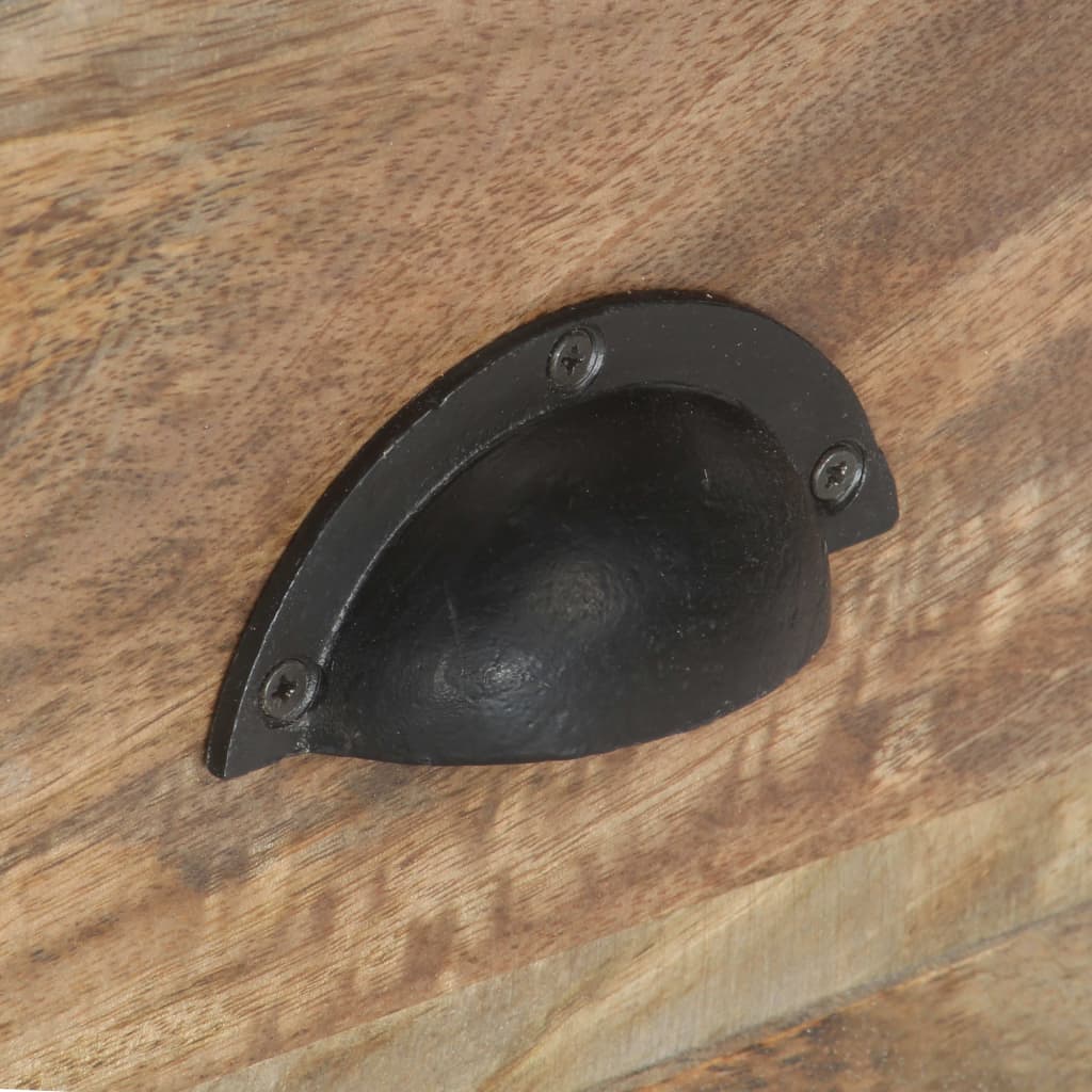 tömör mangófa TV-szekrény 110 x 30 x 50 cm