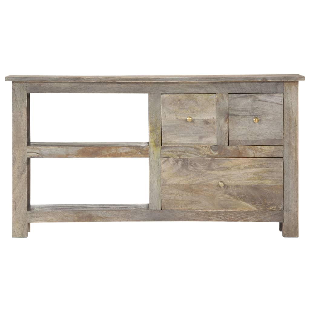 tömör mangófa TV-szekrény 100 x 30 x 55 cm